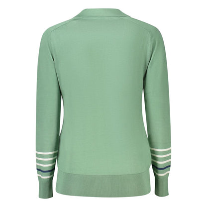 North Sails Green Cotton Women Sweater