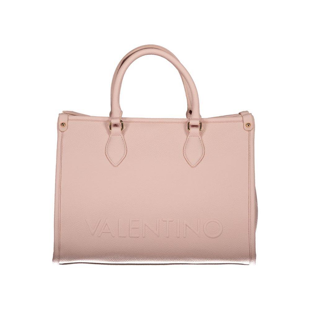 Mario Valentino Pink Polyethylene Handbag VA-36099