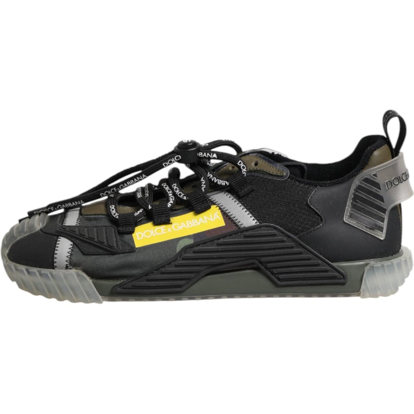 Dolce & Gabbana Multicolor Lace Up Low Top NS1 Sneakers Shoes