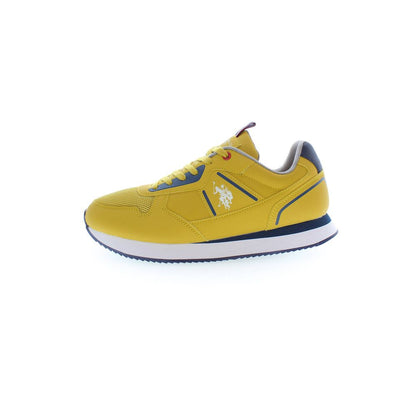 U.S. POLO ASSN. Yellow Polyester Sneaker