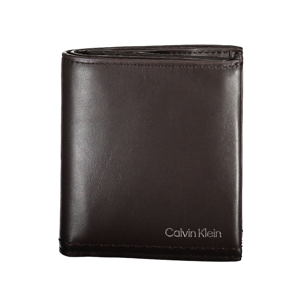 Calvin Klein Brown Leather Wallet