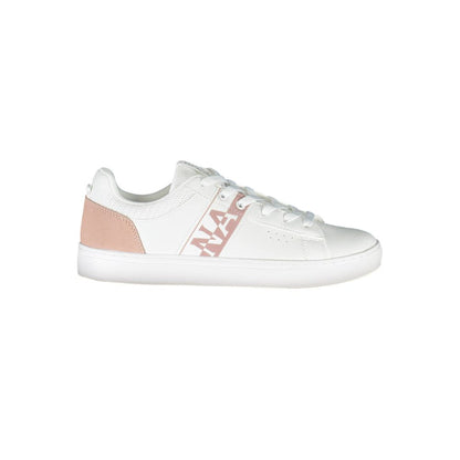 Napapijri White Polyester Sneaker
