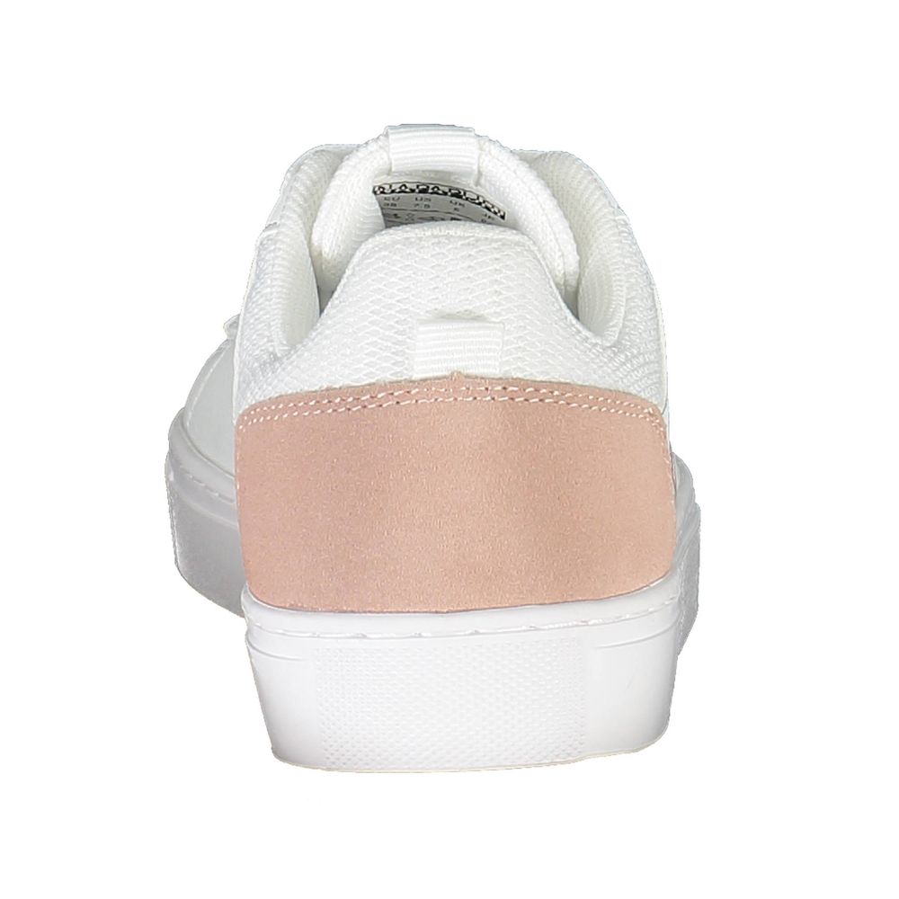 Napapijri White Polyester Sneaker