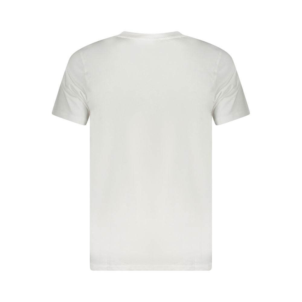 Cavalli Class White Cotton T-Shirt