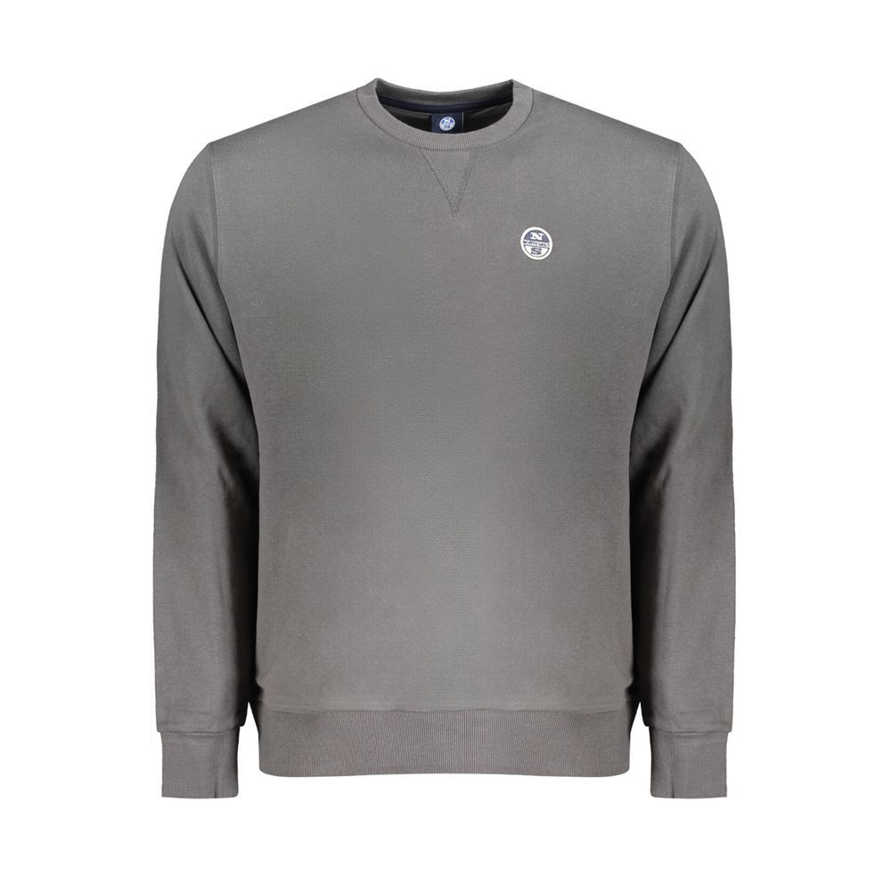 North Sails Gray Cotton Sweatshirt