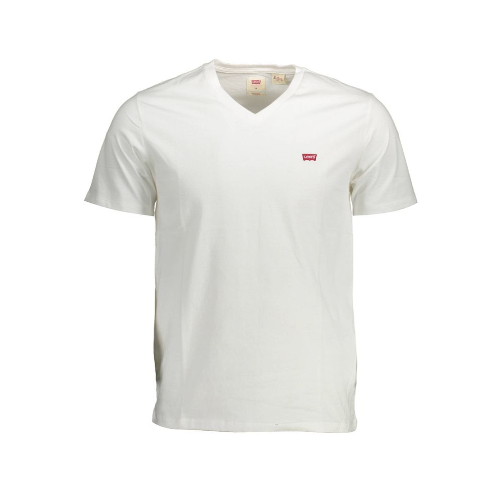 Levi's White Cotton T-Shirt
