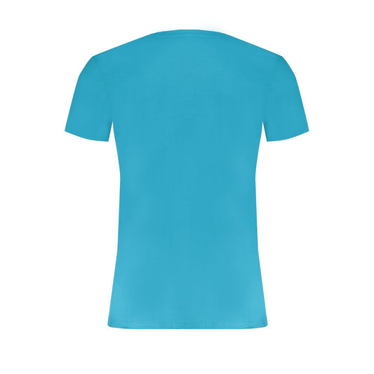 Trussardi Light Blue Cotton Men T-Shirt TR-30157-S