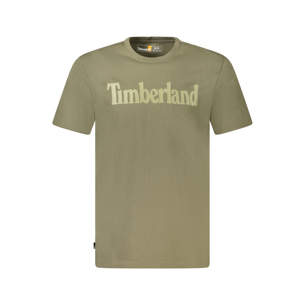 Timberland Green Organic Cotton Men T-Shirt