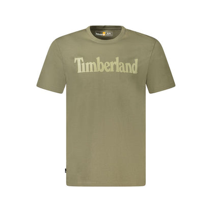 Timberland Green Organic Cotton Men T-Shirt