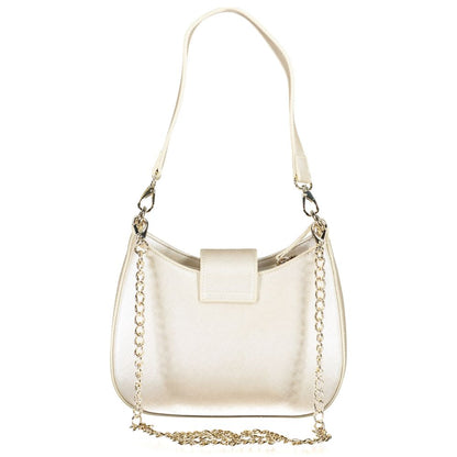 Mario Valentino Gray Polyethylene Handbag