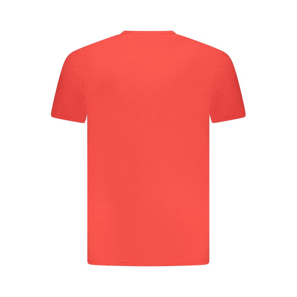 Cavalli Class Red Cotton T-Shirt