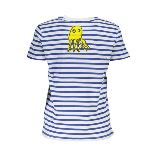 Desigual Blue Cotton Women Top