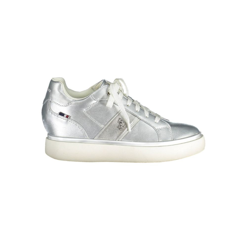 U.S. POLO ASSN. Gray Polyester Sneaker