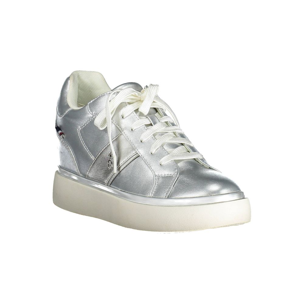 U.S. POLO ASSN. Gray Polyester Sneaker