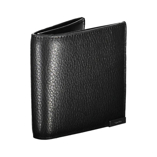 Calvin Klein Black Leather Men Wallet