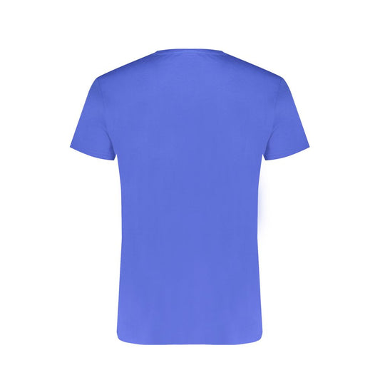 Trussardi Blue Cotton T-Shirt TR-30145-S