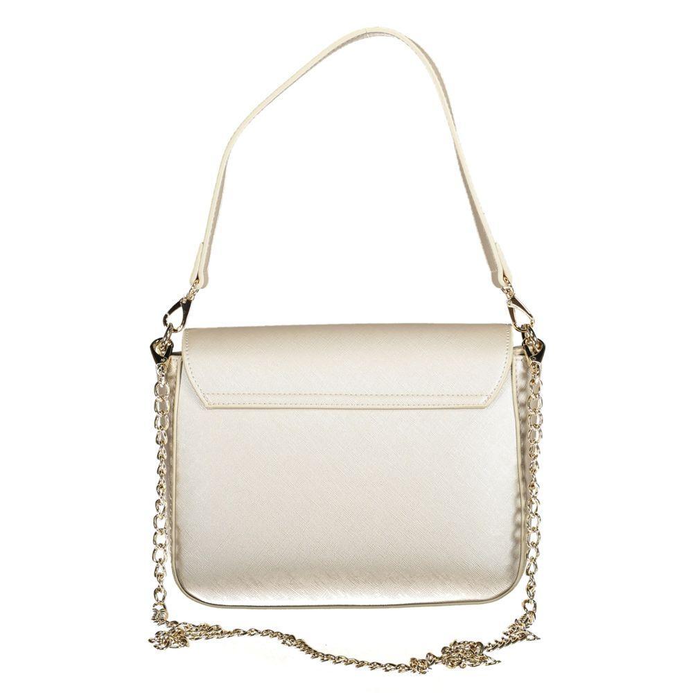 Front view with bag zipped and handles upright.