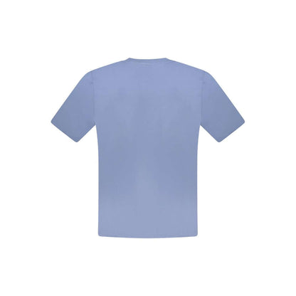 North Sails Blue Cotton Men T-Shirt