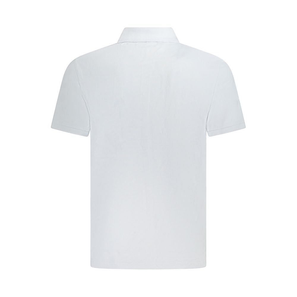Calvin Klein Light Blue Cotton Men Polo Shirt