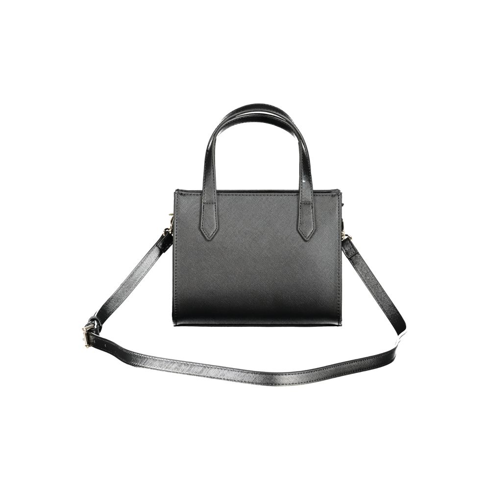 Mario Valentino Black Polyethylene Handbag