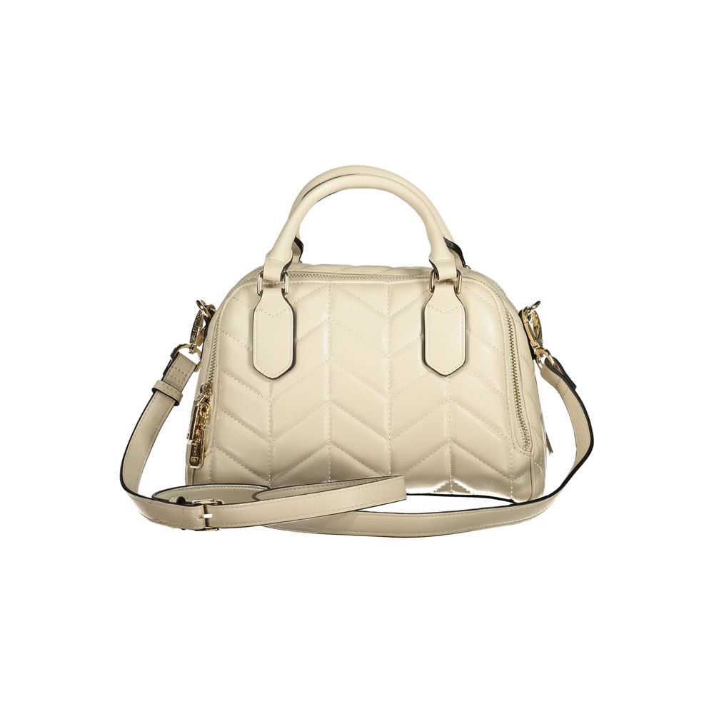Mario Valentino Beige Polyethylene Handbag
