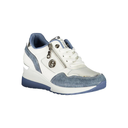 Laura Biagiotti Blue Synthetic Women Sneaker LA-36484-EU36/US6