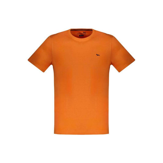 Harmont & Blaine Orange Cotton T-Shirt HA-31368-XL