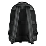 Tommy Hilfiger Black Polyethylene Men Backpack