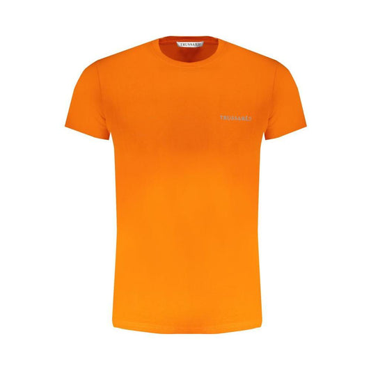 Trussardi Orange Cotton T-Shirt TR-30155-S