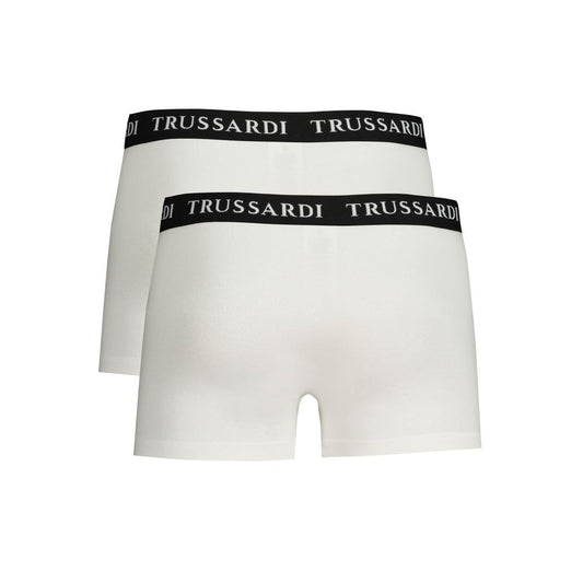 Trussardi White Cotton Underwear TR-31031-L