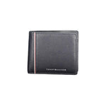 Tommy Hilfiger Blue Leather Men Wallet TO-36345