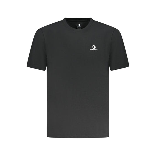 Converse Black Cotton T-Shirt