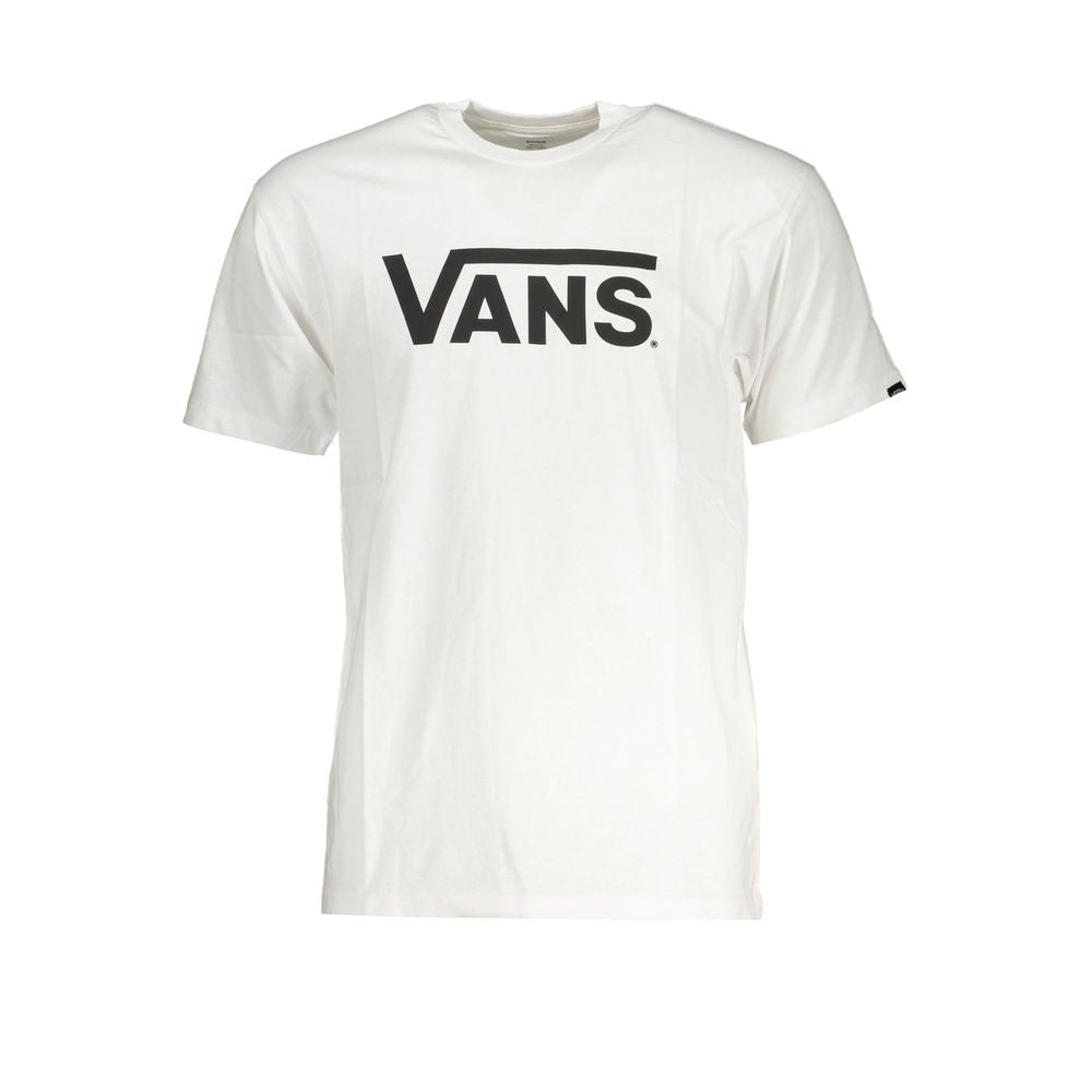 Vans White Cotton T-Shirt