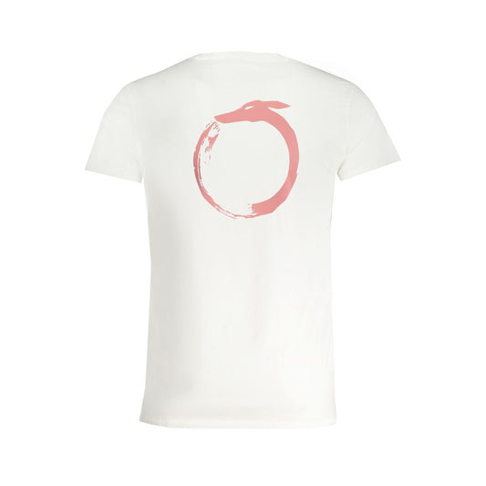 Trussardi White Cotton T-Shirt TR-30133-M