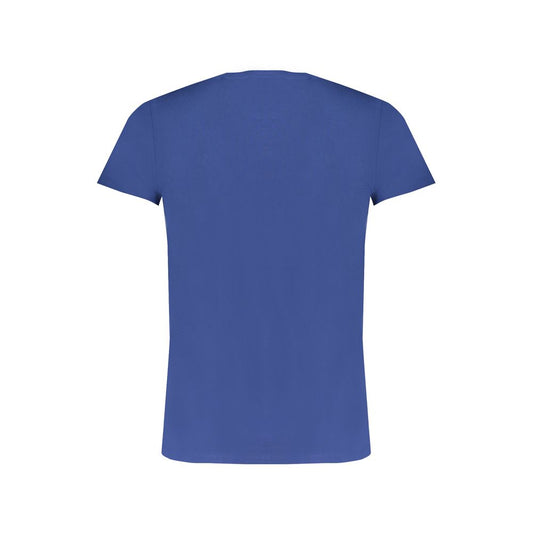 Trussardi Blue Cotton T-Shirt TR-30147-S