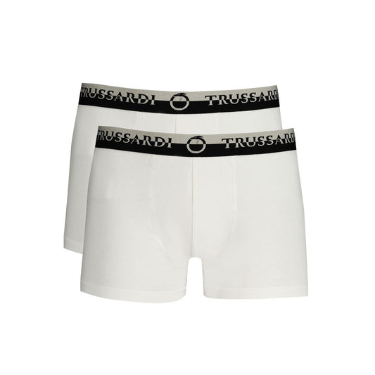 Trussardi White Cotton Underwear TR-31033-L