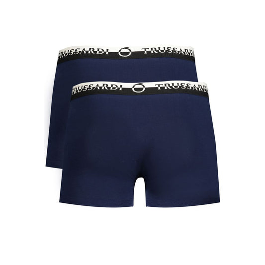 Trussardi Blue Cotton Underwear TR-31035-XL
