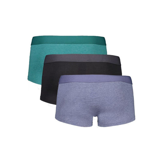 Bikkembergs Green Polyester Men Boxer BI-32711-S