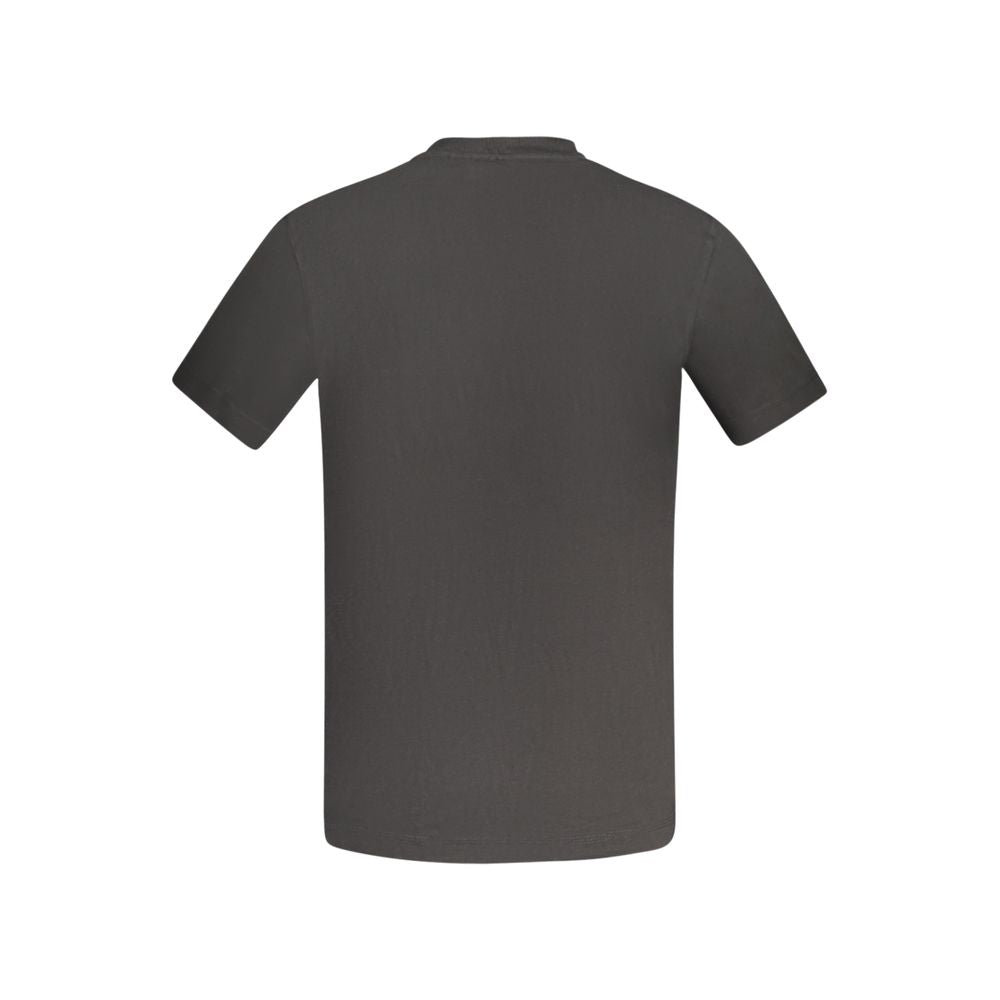 Calvin Klein Black Cotton Men T-Shirt CA-33790-L