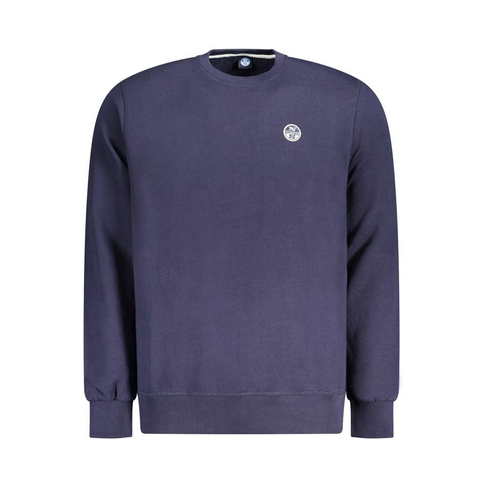North Sails Blue Cotton Sweatshirt