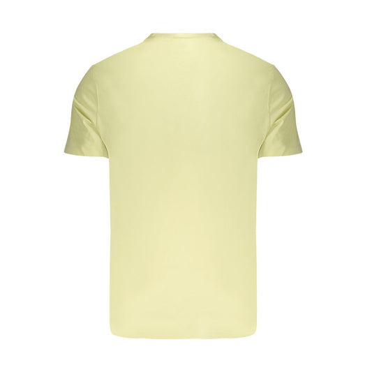 Calvin Klein Yellow Cotton T-Shirt CA-35625-XL