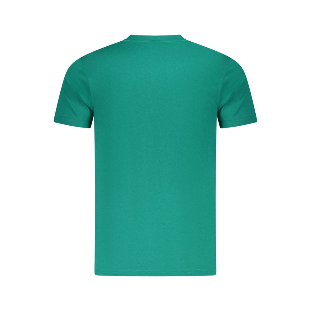 Cavalli Class Green Cotton T-Shirt