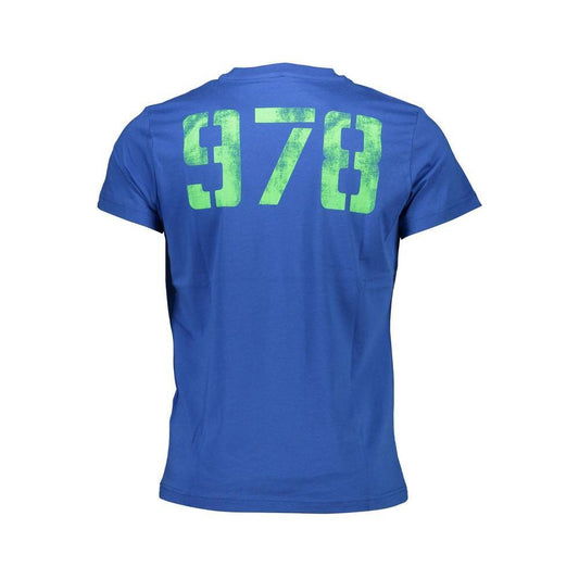 Diesel Blue Cotton Men T-Shirt DI-36881-S