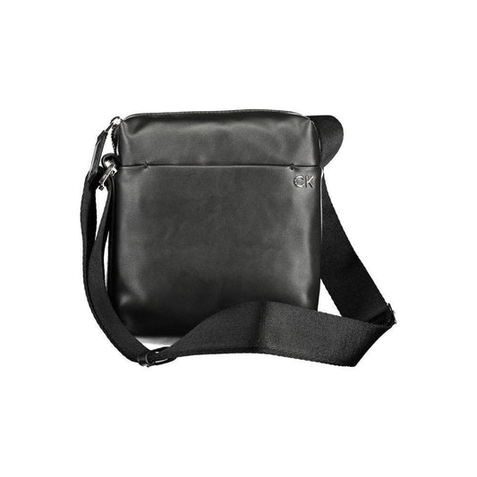 Calvin Klein Black Polyester Men Shoulder Bag CA-38120
