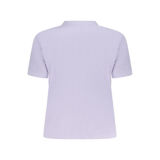 Calvin Klein Purple Cotton Women T-Shirt CA-38300-XS