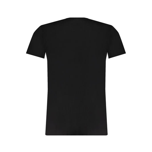 Trussardi Black Cotton T-Shirt TR-30150-S