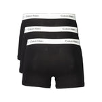 Calvin Klein Black Cotton Men Boxer Short CA-35389-XXL