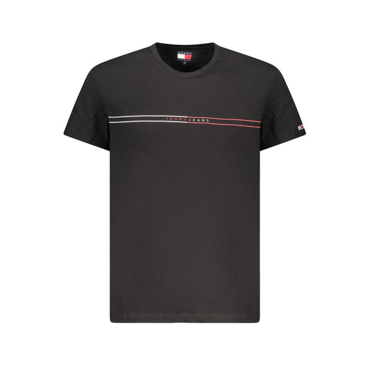 Tommy Hilfiger Black Cotton T-Shirt