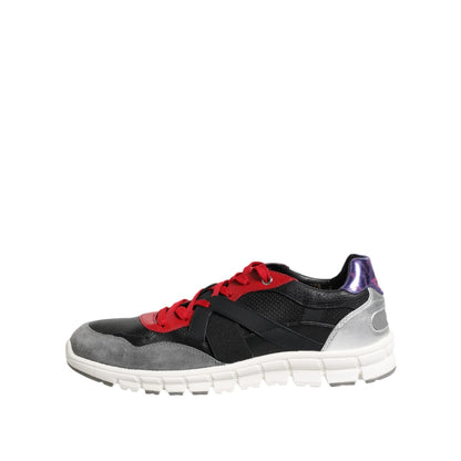 Dolce & Gabbana Multicolor Lace Up Low Top Men Sneakers Shoes