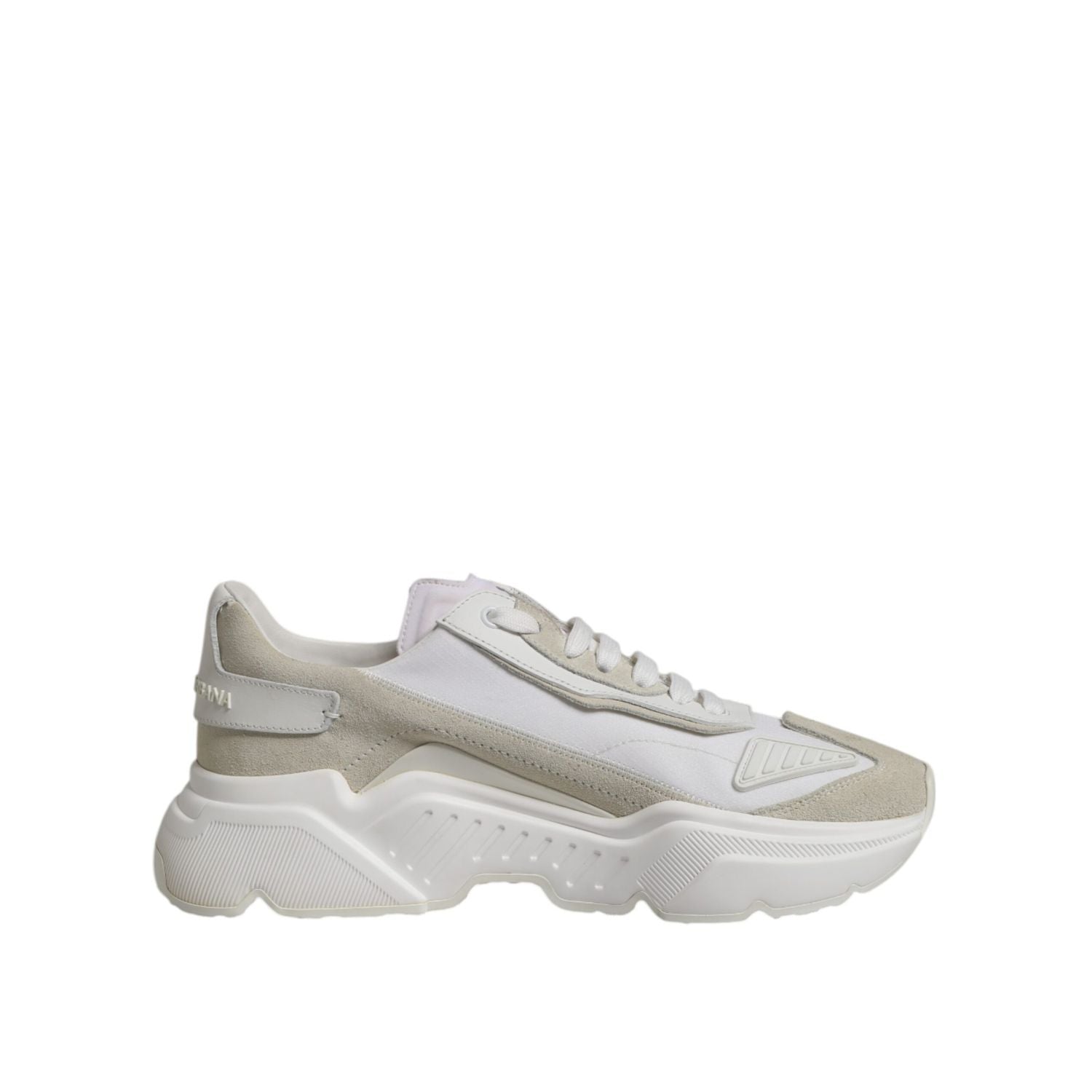 Dolce & Gabbana White Low Top Daymaster Men Sneakers  Shoes